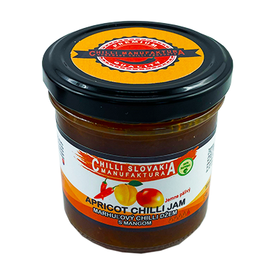 CHILLI JAM 150g  Marhuľa s mangom