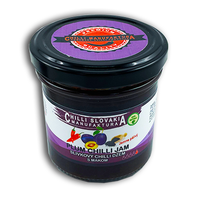 CHILLI JAM 150g  Slivka s makom