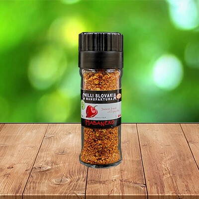 Mlynček Drvené papričky Habanero